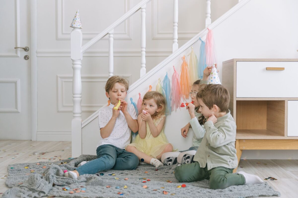 Decoração de festa de aniversário para crianças