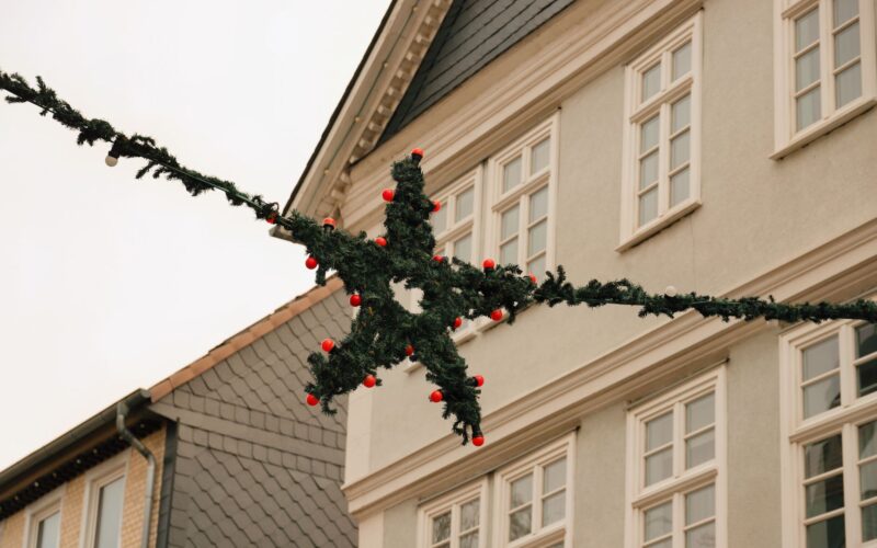 Decoração De Janela De Natal
