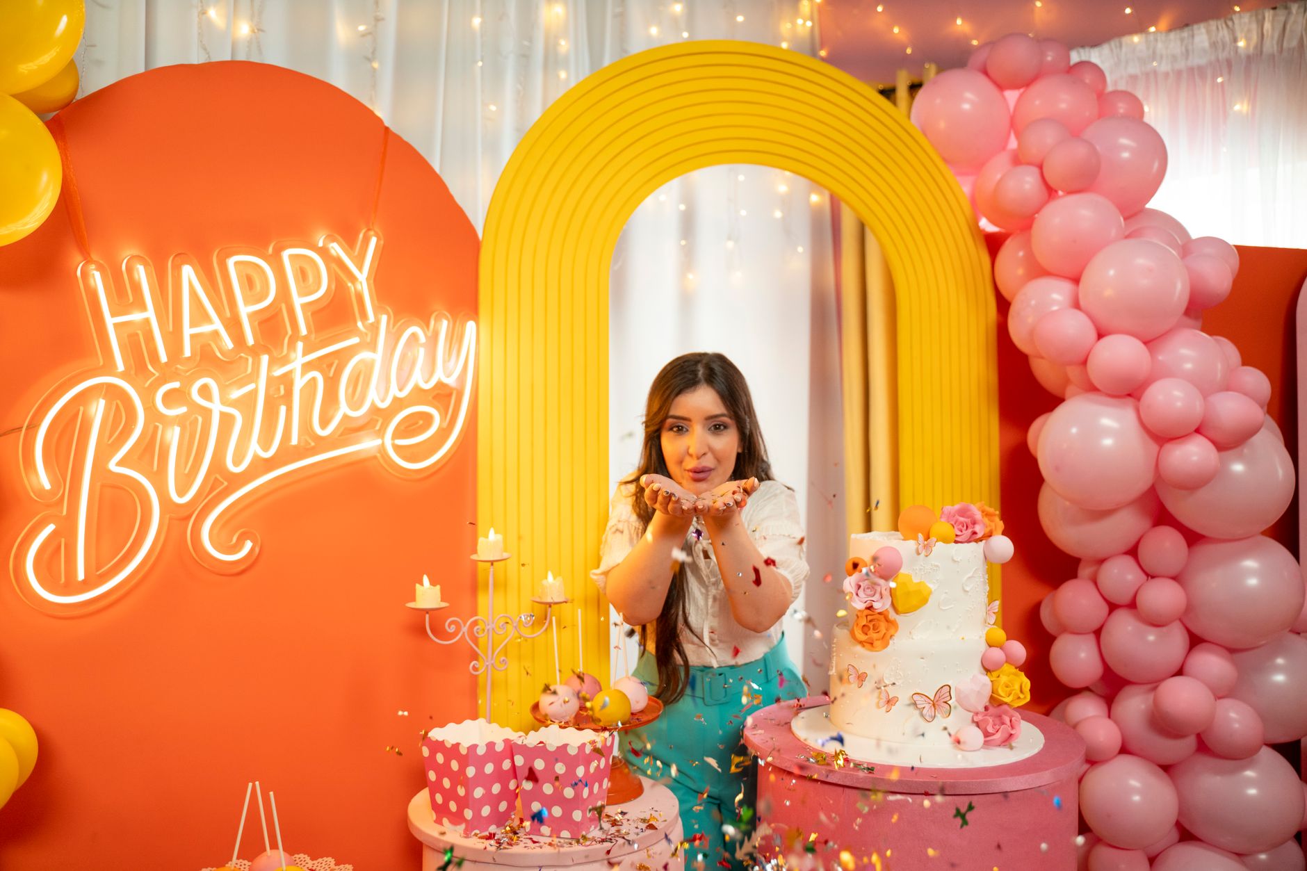 Decoração para festa infantil