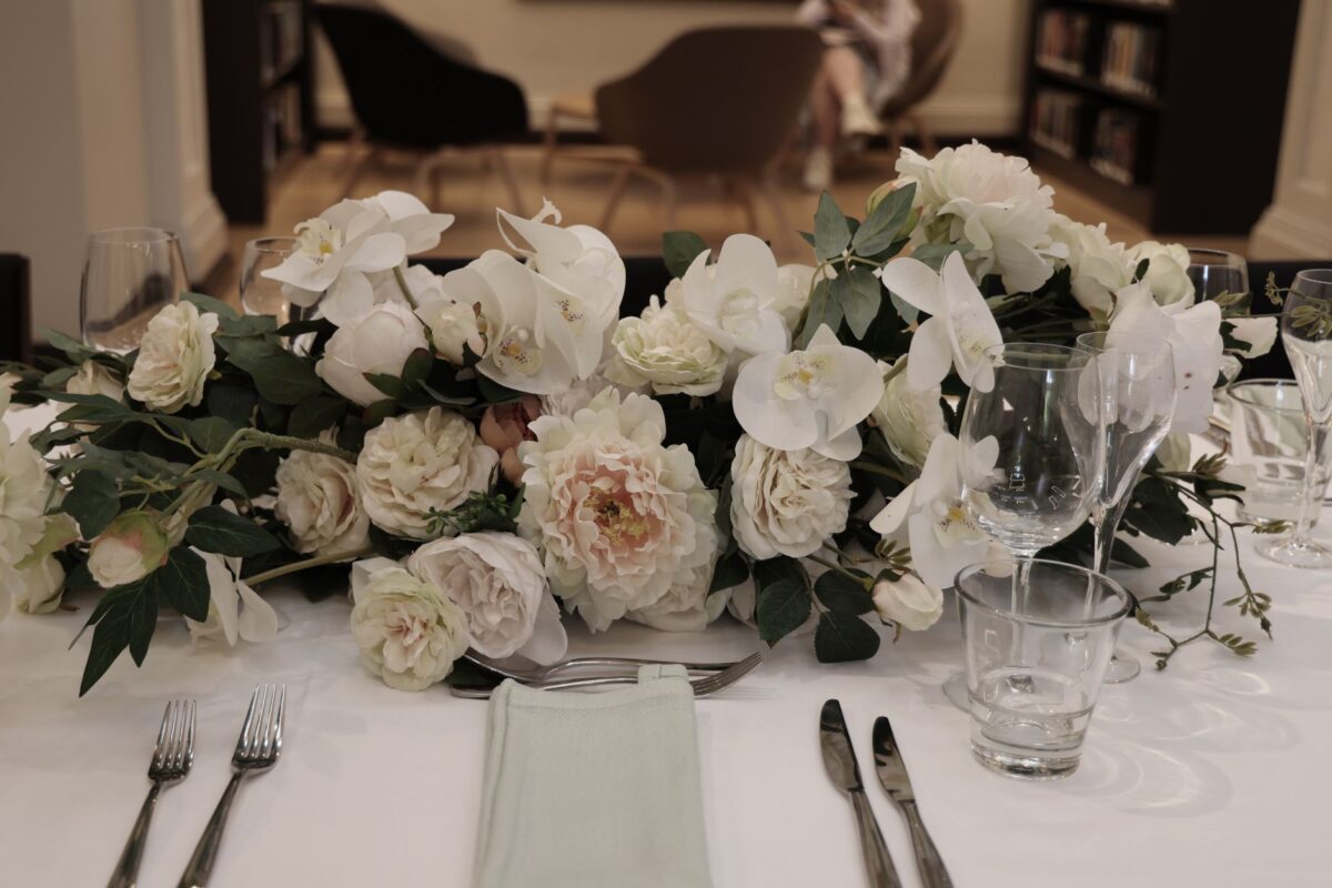 Flores para mesa de casamento